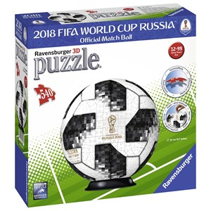 Ravensburger (12437) - "Matchball 2018 FIFA World Cup" - 540 brikker puslespil