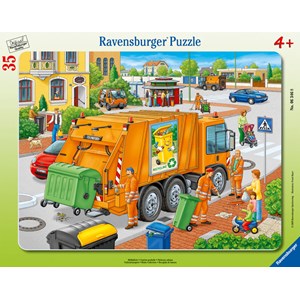 Ravensburger (06346) - "Waste Collection" - 35 brikker puslespil