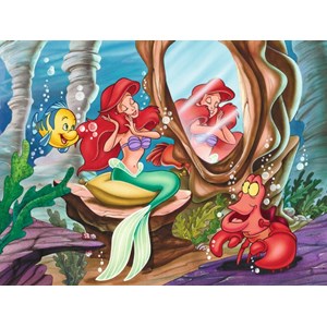 Ravensburger (10914) - "Disney Princess Ariel" - 100 brikker puslespil