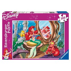 Ravensburger (10914) - "Disney Princess Ariel" - 100 brikker puslespil