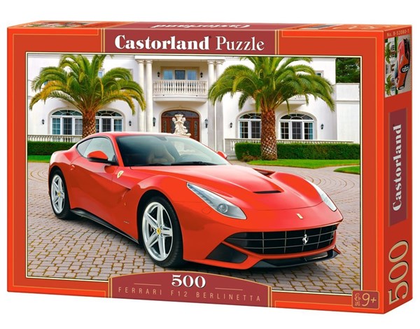 Castorland (B-52080) - "Ferrari F12 Berlinetta" - 500 brikker puslespil