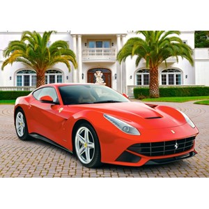 Castorland (B-52080) - "Ferrari F12 Berlinetta" - 500 brikker puslespil