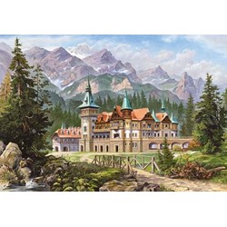 Castorland (C-300099) - "Castle at The Foot of The Mountains" - 3000 brikker puslespil