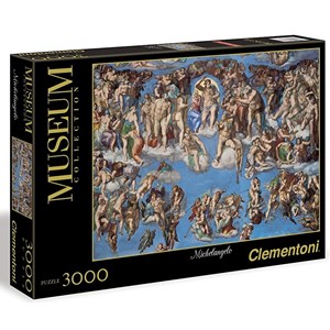 Clementoni (33533) - Michelangelo: "The Last Judgement" - 3000 brikker puslespil