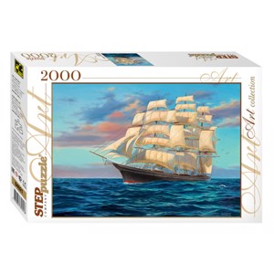 Step Puzzle (84021) - "Back to the sea!" - 2000 brikker puslespil