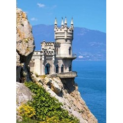 Castorland (C-150717) - "Swallow's Nest, Crimea" - 1500 brikker puslespil