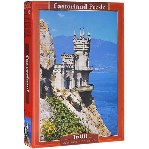 Castorland (C-150717) - "Swallow's Nest, Crimea" - 1500 brikker puslespil