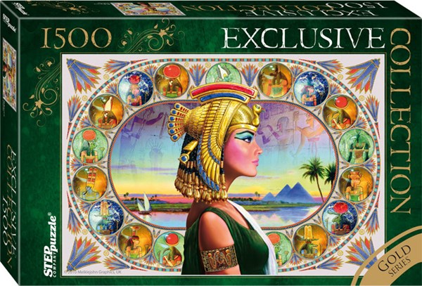 Step Puzzle (83403) - "Nefertiti" - 1500 brikker puslespil