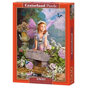 Castorland (150892) - "Spring Angel" - 1500 brikker puslespil