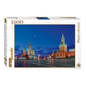 Step Puzzle (83051) - "Red Square, Moscow" - 1500 brikker puslespil