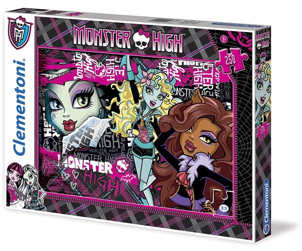 Clementoni (30385) - "Beast Monster High Friends 4ever" - 500 brikker puslespil