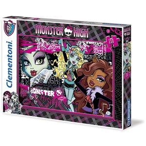 Clementoni (30385) - "Beast Monster High Friends 4ever" - 500 brikker puslespil