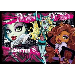 Clementoni (30385) - "Beast Monster High Friends 4ever" - 500 brikker puslespil