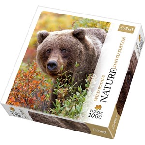 Trefl (10518) - "Grizzly, Alaska, USA" - 1000 brikker puslespil