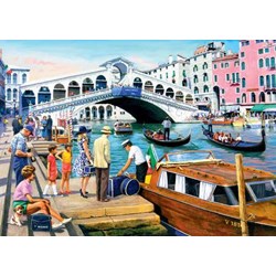 Ravensburger (19476) - "Vintage Venice" - 1000 brikker puslespil