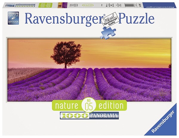 Ravensburger (15068) - "Lavender Fields" - 1000 brikker puslespil
