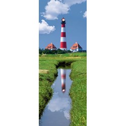 Ravensburger (15093) - "Westerhever Lighthouse" - 1000 brikker puslespil
