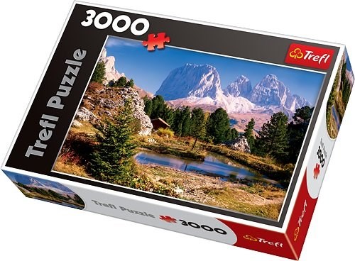 Trefl (33012) - "A Lake In Dolomites" - 3000 brikker puslespil