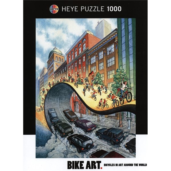 Heye (29542) - "Velorution" - 1000 brikker puslespil