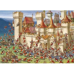 Heye (29633) - François Ruyer: "Bunnies vs. Wolves" - 1000 brikker puslespil