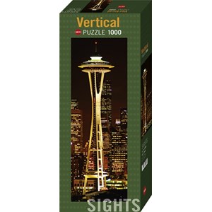 Heye (29553) - "Space Needle, Seattle" - 1000 brikker puslespil