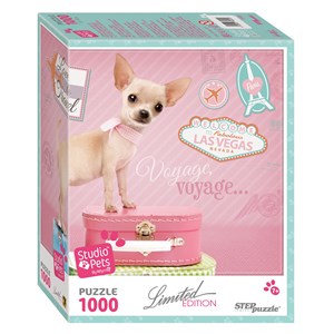 Step Puzzle (79902) - "Puppy" - 1000 brikker puslespil