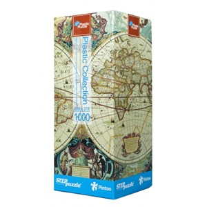Step Puzzle (98016) - "Historical Map" - 1000 brikker puslespil