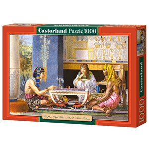 Castorland (C-102778) - Lawrence Alma-Tadema: "Egyptian Chess Players" - 1000 brikker puslespil