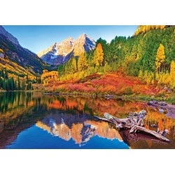 Trefl (10353) - "Maroon Lake Aspen" - 1000 brikker puslespil