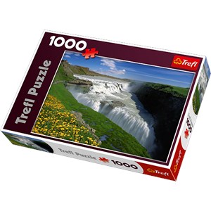 Trefl (10314) - "Golden Falls, Iceland" - 1000 brikker puslespil