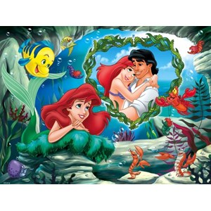 Ravensburger (12763) - "Dreamy Ariel" - 200 brikker puslespil