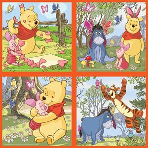 Ravensburger (07201) - "Winnie Pooh" - 25 36 brikker puslespil