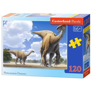 Castorland (B-13050) - "Dinosaurs" - 120 brikker puslespil