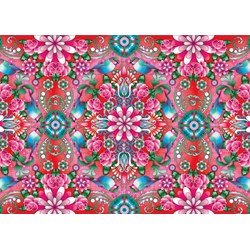 Schmidt Spiele (59586) - Catalina Estrada: "Red Rosebush" - 1000 brikker puslespil