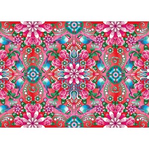 Schmidt Spiele (59586) - Catalina Estrada: "Red Rosebush" - 1000 brikker puslespil