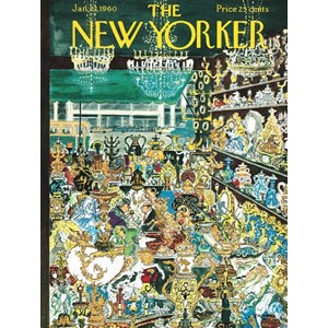 New York Puzzle Co (NPZNY1719) - "Anitque Shop" - 1000 brikker puslespil