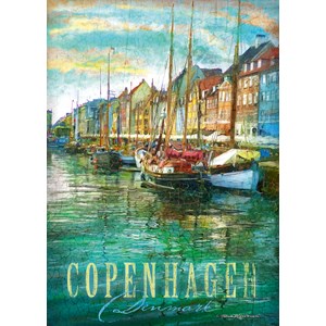 Schmidt Spiele (59583) - Patrick Reid O’Brien: "Copenhagen" - 1000 brikker puslespil