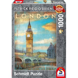 Schmidt Spiele (59585) - Patrick Reid O’Brien: "London" - 1000 brikker puslespil