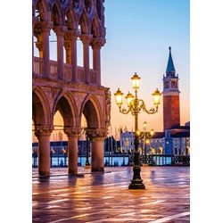 Schmidt Spiele (58320) - "An Evening at the Pizzetta, Venice" - 500 brikker puslespil