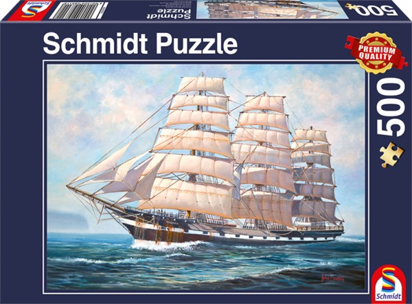 Schmidt Spiele (58311) - "Raise the Sails!" - 500 brikker puslespil