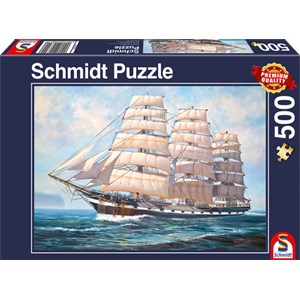 Schmidt Spiele (58311) - "Raise the Sails!" - 500 brikker puslespil