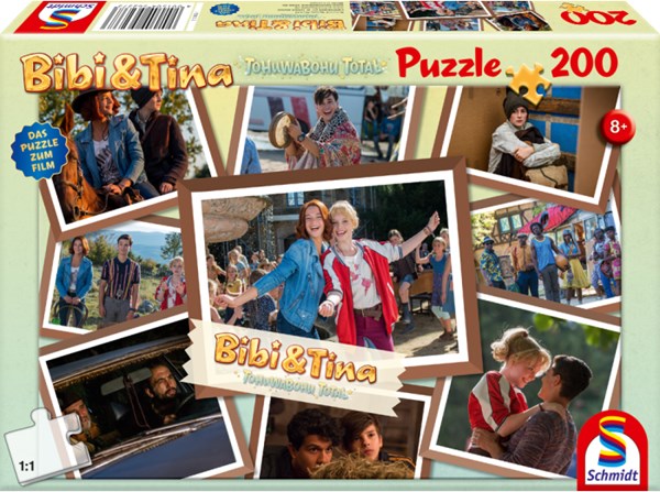 Schmidt Spiele (56237) - "Bibi and Tina, Friends for ever" - 200 brikker puslespil