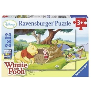 Ravensburger (07552) - "Winnie the Pooh" - 12 brikker puslespil