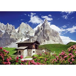 Schmidt Spiele (58323) - "Segantini Hut Dolomites" - 1500 brikker puslespil