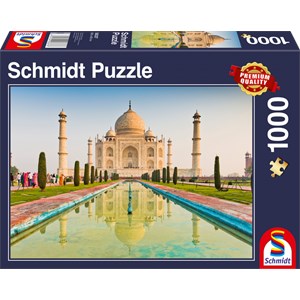 Schmidt Spiele (58337) - "Taj Mahal" - 1000 brikker puslespil