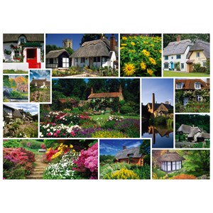 Schmidt Spiele (58341) - "Have a Holiday in England" - 1000 brikker puslespil