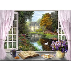 Schmidt Spiele (59590) - Dominic Davison: "View of the Castle Gardens" - 1000 brikker puslespil