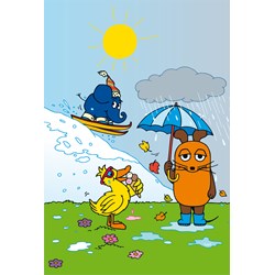 Schmidt Spiele (56213) - "The Mouse, Fun with the mouse" - 48 brikker puslespil