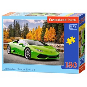 Castorland (B-01815) - "Lamborghini Huracan LP 610-4" - 180 brikker puslespil