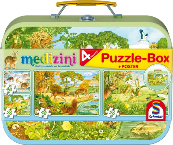 Schmidt Spiele (56494) - "Four Seasons" - 26 48 brikker puslespil